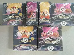 6 Disney Lorcana Booster Box - Chinese & Japanese - First Chapter / Floodborn - Image 1