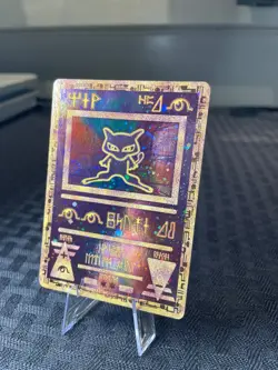 Ancient Mew 2000 Movie Promo HOLO Card RARE LP+ Pokemon TCG Vintage - Image 2