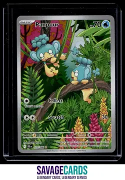 2025 Pokemon Scarlet & Violet Series - Black Bolt Panpour #101/086 - Image 1