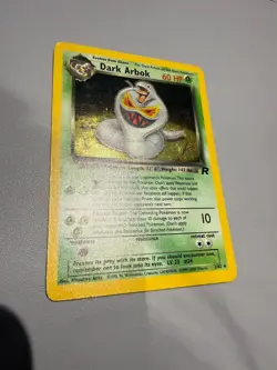 Pokemon Dark Arbok Holo Rare TCG Card WOTC Team Rocket 2/82 - Image 3