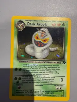 Pokemon Dark Arbok Holo Rare TCG Card WOTC Team Rocket 2/82 - Image 4