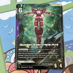 Gundam Card Game - GD03 Steel Requiem GD03-049 LR+ Alt Art - Image 1