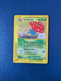 Pokemon TCG Vileplume H31/H32 Aquapolis Holo Unlimited WOTC Card - Image 1