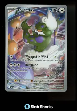 2023 POKEMON SV BLACK STAR PROMO SVP EN 210 TORNADUS POKEMON CENTER PROMO ETB - Image 1