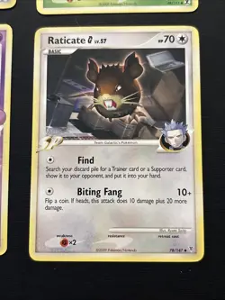 Pokemon TCG: Platinum GL 4 Card Lot- Non Holo: Ft Gengar - Image 5