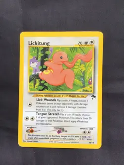 Pokemon Cards: Southern Islands: Lickitung 16/18 - Image 1