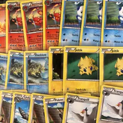 Pokemon Card Lot 64 Cards | TCG | Black And White Base Bulk Mixed Assorted - Image 4