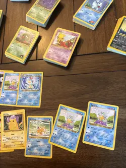Pokemon Vintage Lot TCG Cards WOTC Gym Rocket Pikachu Wizards 1st Edition - Image 3