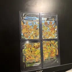 Pikachu V-Union [Set of 4] SWSH: Sword & Shield Promo Cards Holo - Image 4