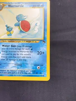 Pokemon Cards: Southern Islands: Wartortle 15/18 - Image 4