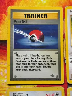 Pokemon TCG (8) Card Vintage Lot Wotc Jungle Unlimited - MP/HP Jigglypuff Tauros - Image 2