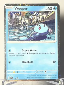 Wooper 155 Sv: Scarlet & Violet Promo Cards Holo - Image 1