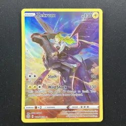 Zekrom - Alt Art - TG05/TG30 - Brilliant Stars - Character Rare Pokemon Card - Image 1