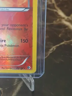 2012 Pokemon Charizard Reverse Holo Card # 20/149 Boundaries Crossed. - Image 3