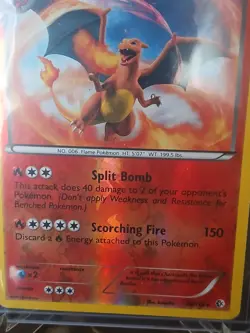 2012 Pokemon Charizard Reverse Holo Card # 20/149 Boundaries Crossed. - Image 4