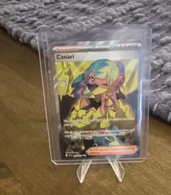 Pokemon Canari Trainer-Supporter Full Art Holo 283/284 Card - Image 2
