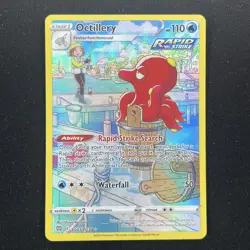 Octillery - Alt Art -TG03/TG30 - Brilliant Stars - Character Rare Pokemon Card - Image 1