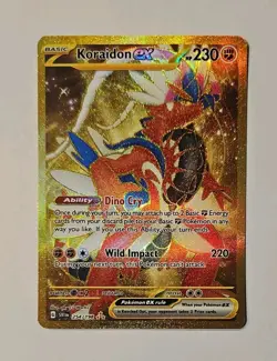Pokemon - KORAIDON EX - 254/198 - Scarlet & Violet - Gold Hyper Rare - Image 1