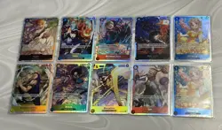 One Piece Op15 eb04 SR Lot Borsalino Zoro 10 cards - Image 1