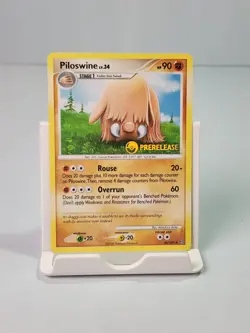 Piloswine 46/100 Stormfront PRERELEASE Pokemon Card Non-Holo Excellent Condition - Image 1