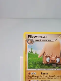 Piloswine 46/100 Stormfront PRERELEASE Pokemon Card Non-Holo Excellent Condition - Image 2