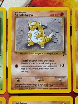 Pokemon TCG (8) Card Vintage Lot Wotc Base Set 2 - LP/MP/HP Staryu, Tangela, etc - Image 4