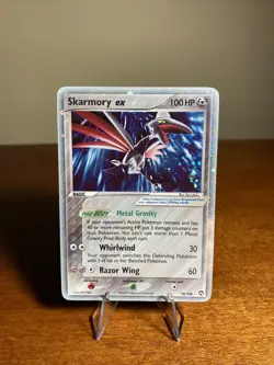 Pokemon TCG Skarmory EX Holo Ultra Rare Power Keepers Vintage Card 98/108 - Image 1