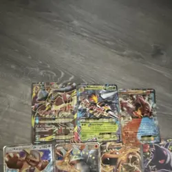 Pokemon TCG EX GX Mega Holo Foil Card Lot - 10 Cards Charizard, Zygarde - Image 4