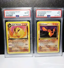 HUGE Pokemon 1st Edition lot - all PSA graded - WOTC Era Cards - Rocket Fossil - Image 3