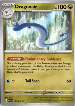 Dragonair 151/217 ME: Ascended Heroes Pokemon Card TCG - Image 1