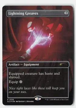 Lightning Greaves () R Foil Secret Lair Drop Series 2526 NM - Image 1