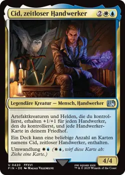 MTG Magic the Gathering FIN Cid zeitloser Handwerker (V.14) deutsch - Image 1