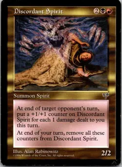 Discordant Spirit Mirage MTG HP - Image 1