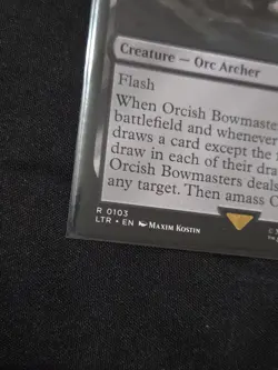Magic the Gathering Tales of Middle-Earth Orcish Bowmaster R0103 - Image 5