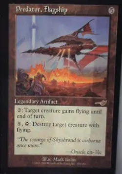 Predator, Flagship - Nemesis: #135, Magic: The Gathering Lp C283 - Image 1