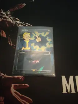 Sol Ring x1 N/M Borderless SURGE FOIL ✨ MTG NM Near Mint Fallout (0887) - Image 1