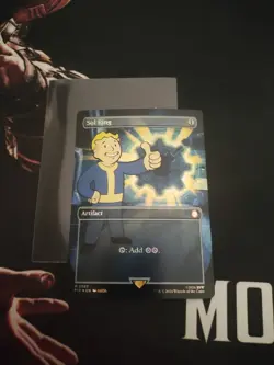 Sol Ring x1 N/M Borderless SURGE FOIL ✨ MTG NM Near Mint Fallout (0887) - Image 2