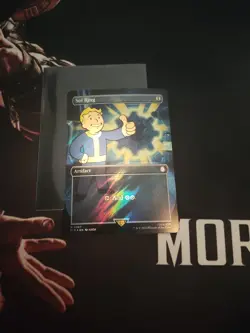 Sol Ring x1 N/M Borderless SURGE FOIL ✨ MTG NM Near Mint Fallout (0887) - Image 3