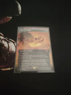 The One Ring x1 N/M Lord Of The Rings Borderless Foil Promo - Image 1