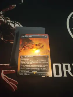 The One Ring x1 N/M Lord Of The Rings Borderless Foil Promo - Image 3