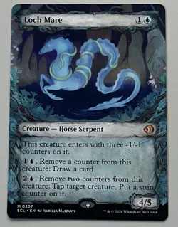 MTG Lorwyn Eclipsed Loch Mare Creature MYTHIC REGULAR #0307 - Image 1