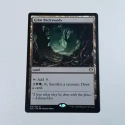 Grim Backwoods Commander 2020 MTG NM - Image 1