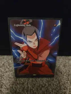 Lightning Bolt (Borderless) Avatar: The Last Airbender: Eternal-Legal Regular - Image 1