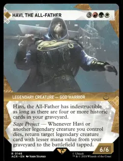 Havi, the All-Father (Showcase) R Universes Beyond: Assassin's Creed 146 LP - Image 1