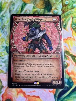 Breeches, Eager Pillager (Showcase) MTG: LCI *Pack Fresh* - Image 1