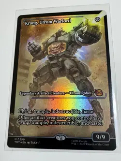 Wizards of the Coast Krang, Utrom Warlord 0290 Mythic Foil Holo 9/9 - Image 1