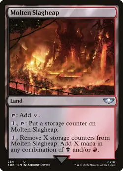 Molten Slagheap [Universes Beyond: Warhammer 40K] MTG - Image 1