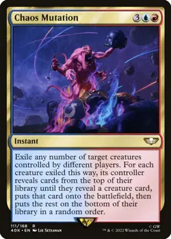 Chaos Mutation [Universes Beyond: Warhammer 40K] MTG - Image 1