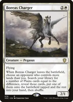 Boreas Charger [Crimson Vow] MTG - Image 1