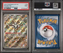 Magneton # 159 Black Star Promo - Pokemon TCG - 2024 Surging Sparks ETB | PSA 9 - Image 3